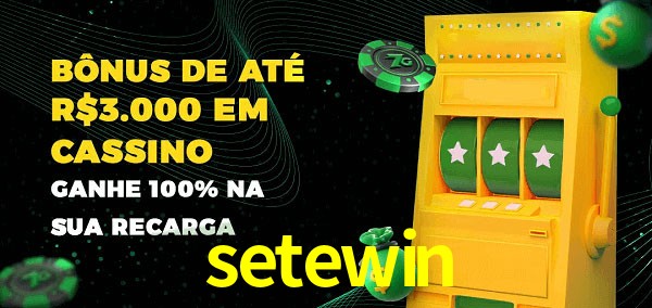 setewin melhor bônus de depósito