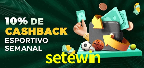 10% de bônus de cashback na setewin